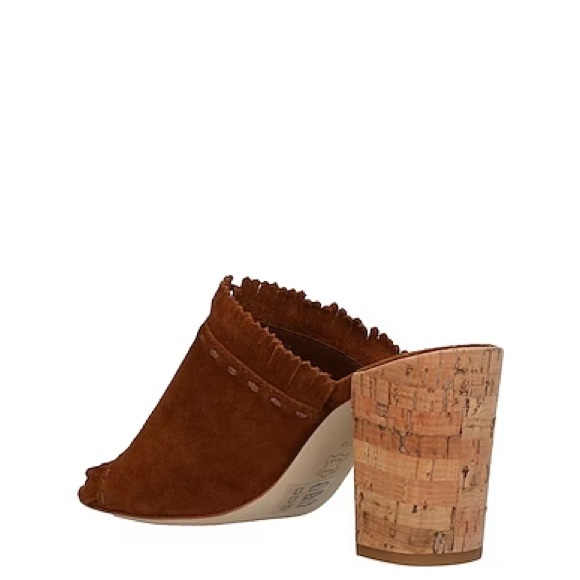 Tory Burch Femme Soft Suede Sandal heels - Picture 3 of 11